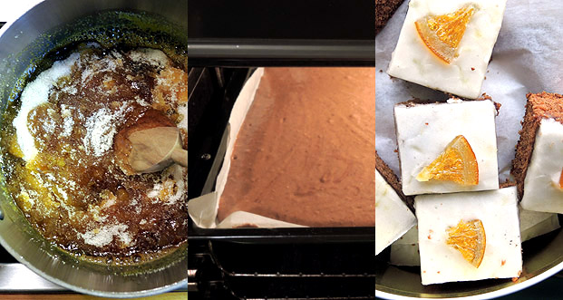 Honigkuchen mit Orange – honey cakes, orange flavoured – kuechenkitchen