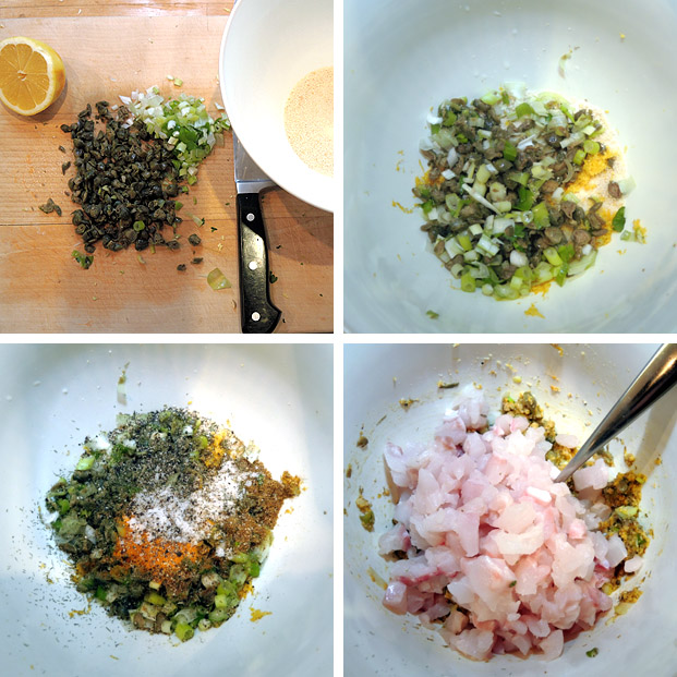 Fischburger – fish cakes – kuechenkitchen
