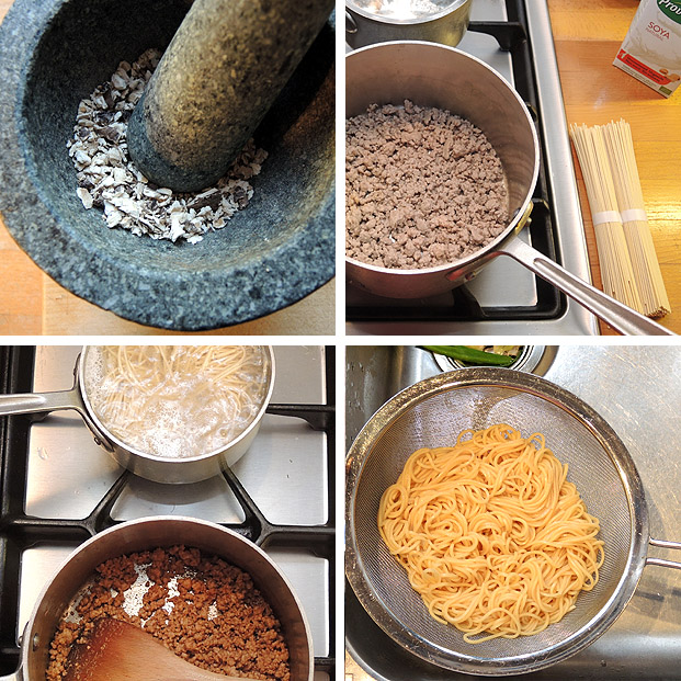 Japanische Misosuppe, scharf – spicy miso ramen – kuechenkitchen
