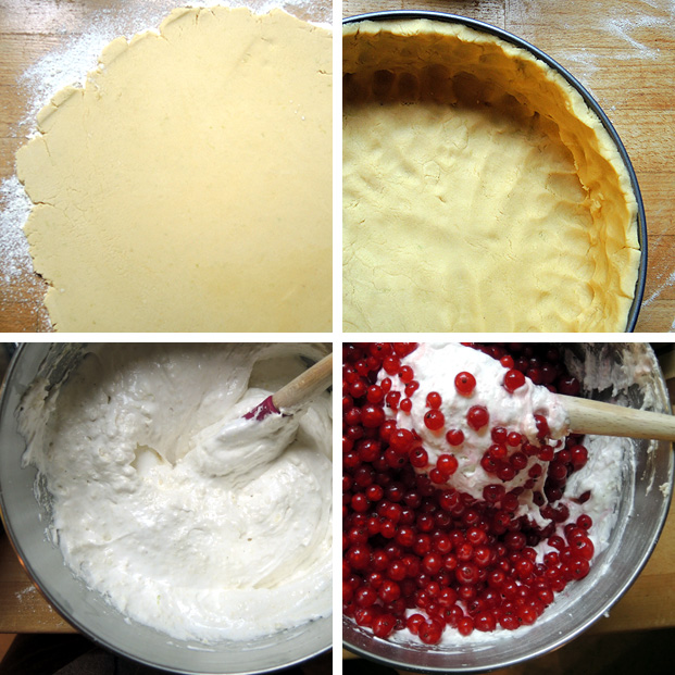 Schwäbischer Träubleskuchen – red currant cake, swabian – kuechenkitchen