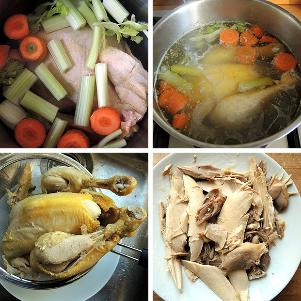 Thai Kokos-Hühnersuppe – thai coconut chicken soup – kuechenkitchen