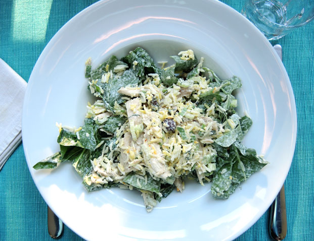 Hühner-Reis-Salat – fancy leftovers salad – kuechenkitchen
