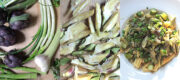 Pasta vignarola – pasta with artichokes, peas and asparagus
