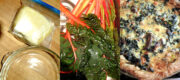 Mangold & Pilzquiche – chard and mushroom quiche