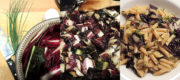 Penne mit Radicchio und Ziegenkäse – penne with radicchio and goat cheese